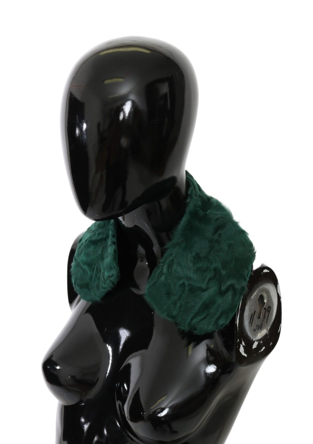 Elegant Lambskin Fur Scarf in Lush Green - ventzia