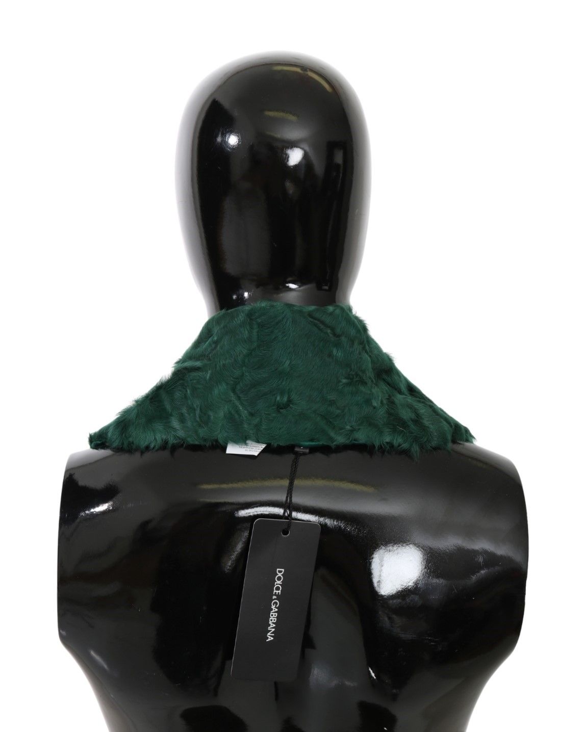 Elegant Lambskin Fur Scarf in Lush Green - ventzia