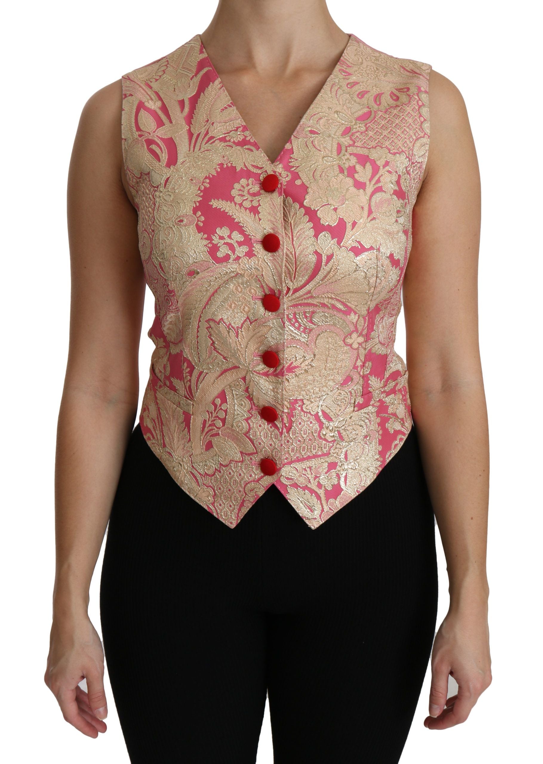 Elegant Silk Blend V-Neck Vest Top - ventzia