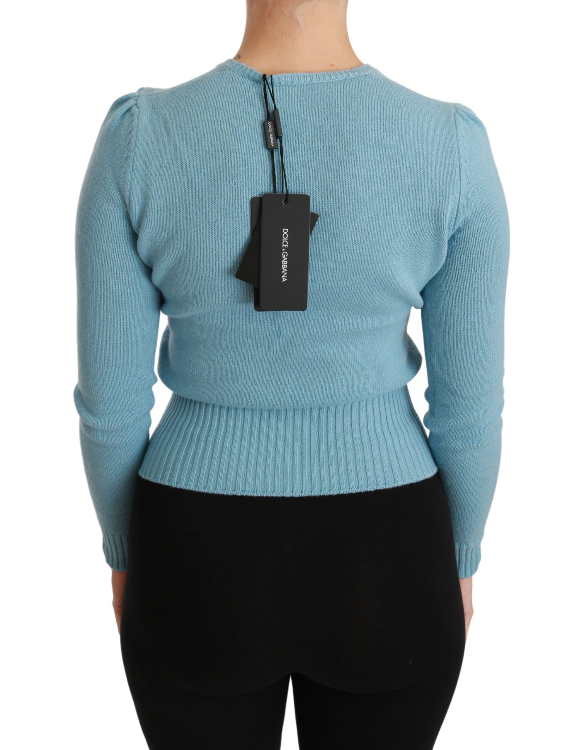 Queen Heart Beaded Wool Sweater - ventzia