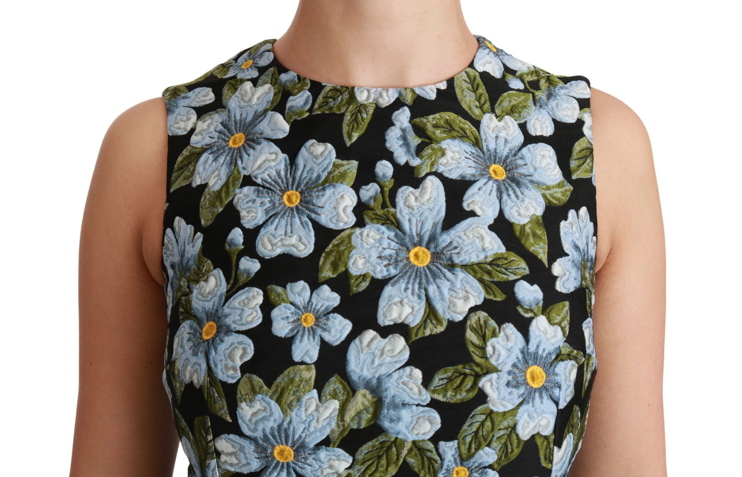 Elegant Floral Mini Shift Dress - ventzia