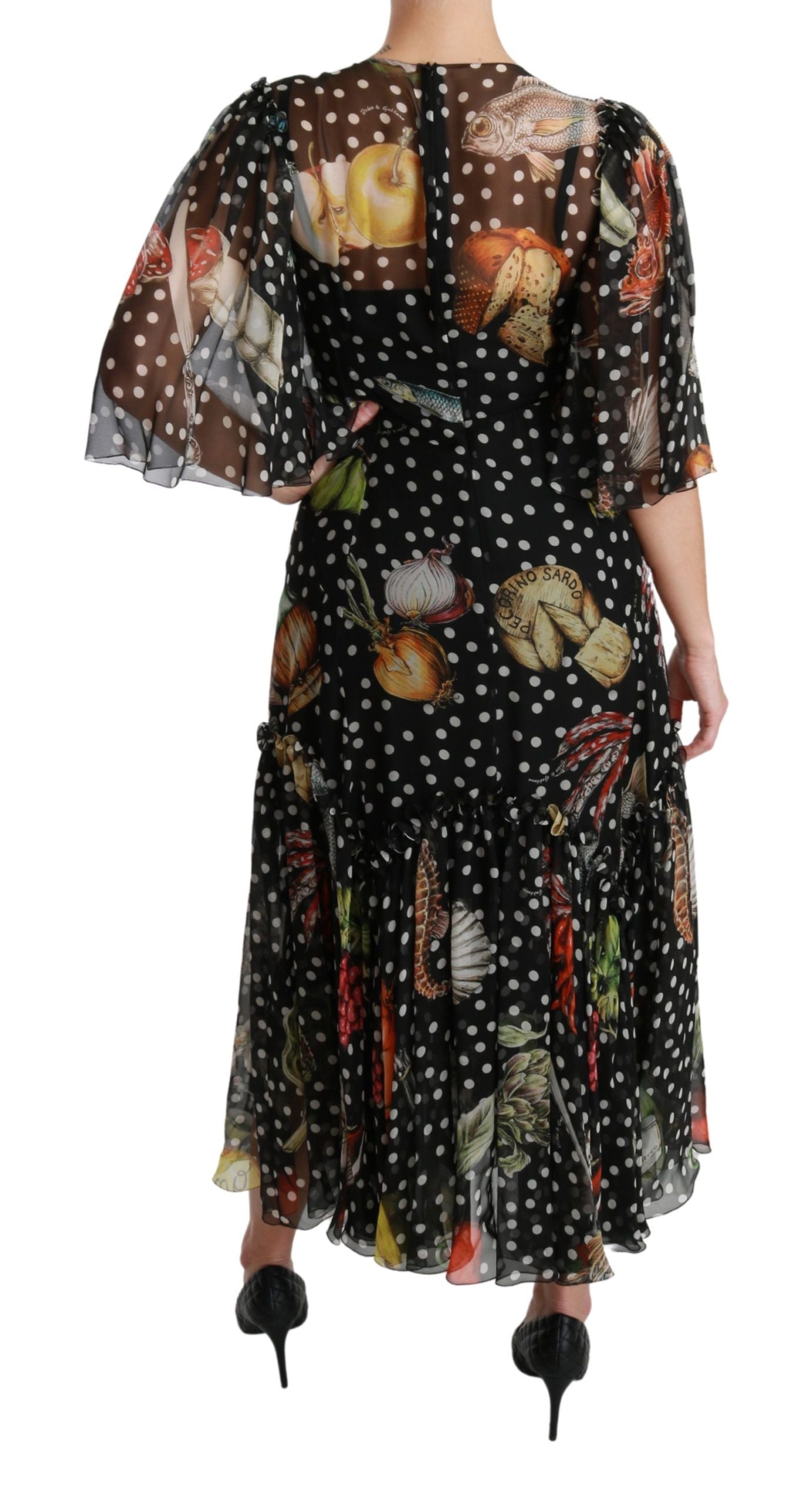 Elegant Silk Pleated A-Line Maxi Dress - ventzia