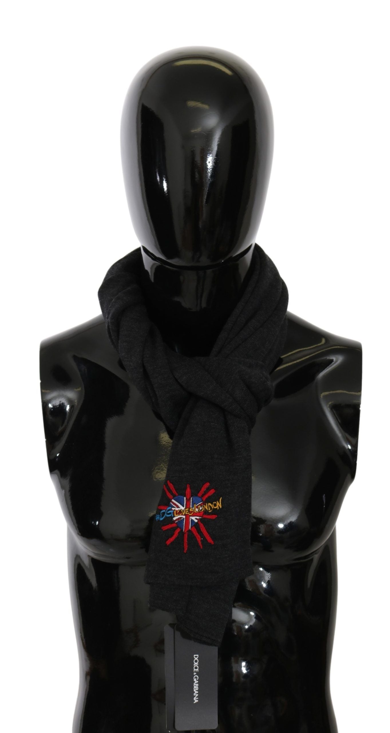 Chic Woolen Embroidered Men's Scarf - ventzia