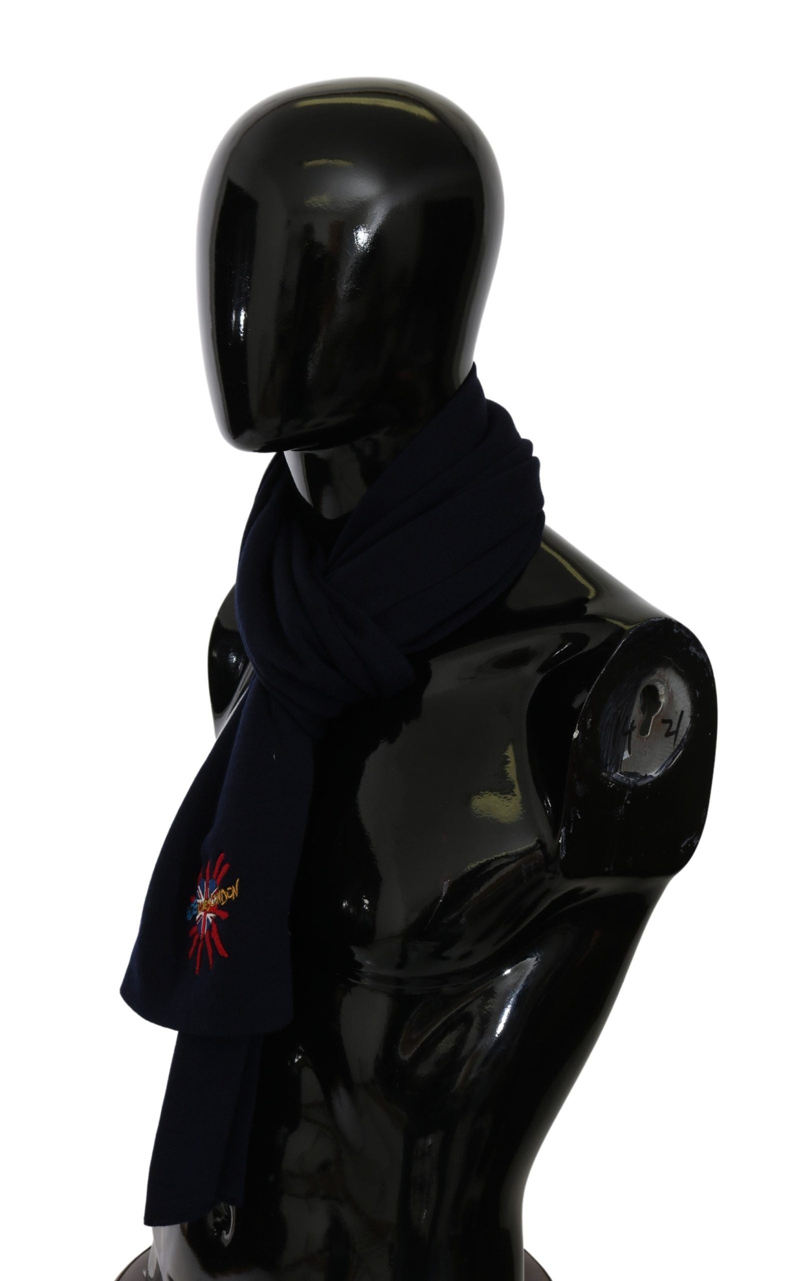 Elegant Virgin Wool Men's Scarf - ventzia