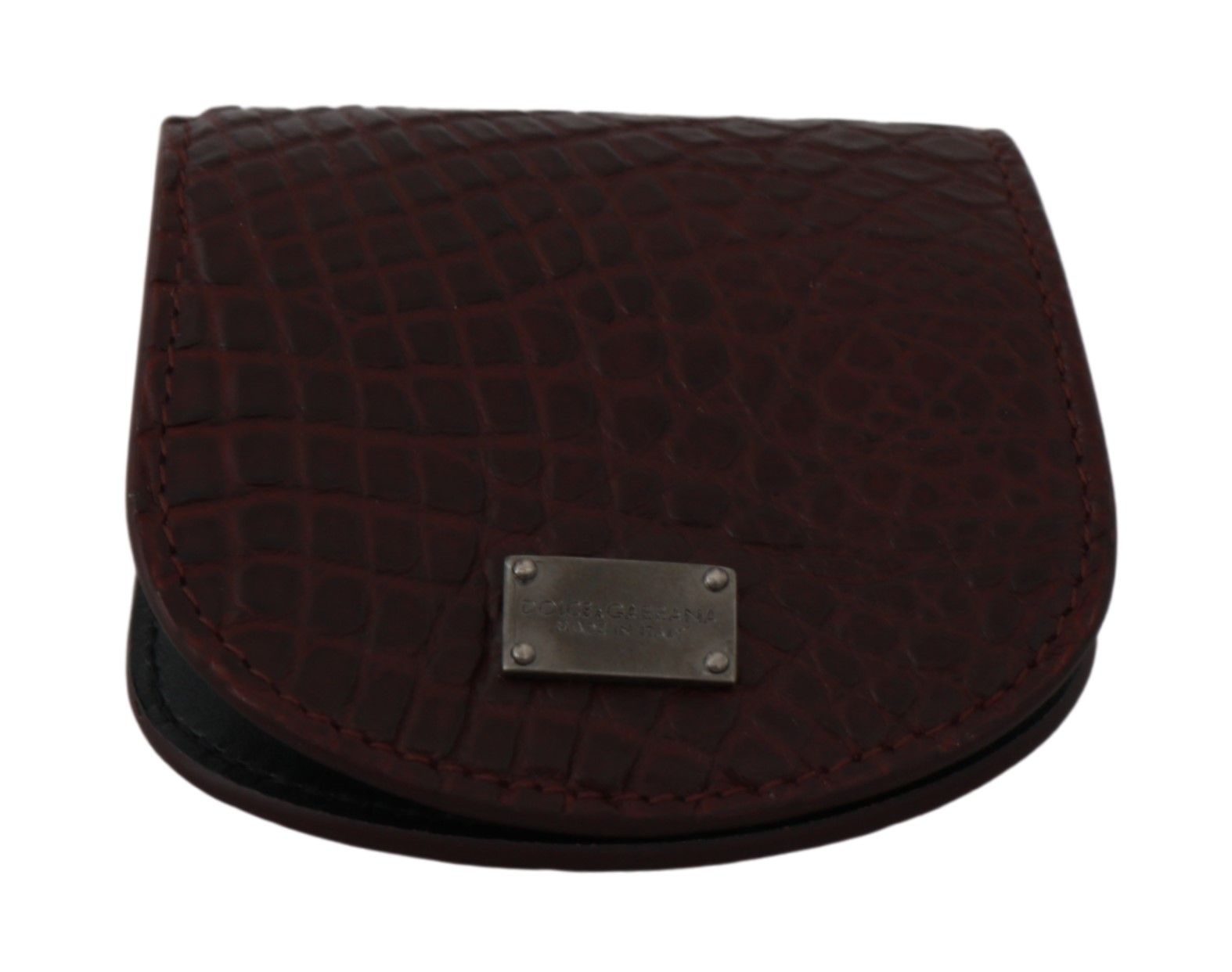 Refined Caimano Leather Coin Case - ventzia