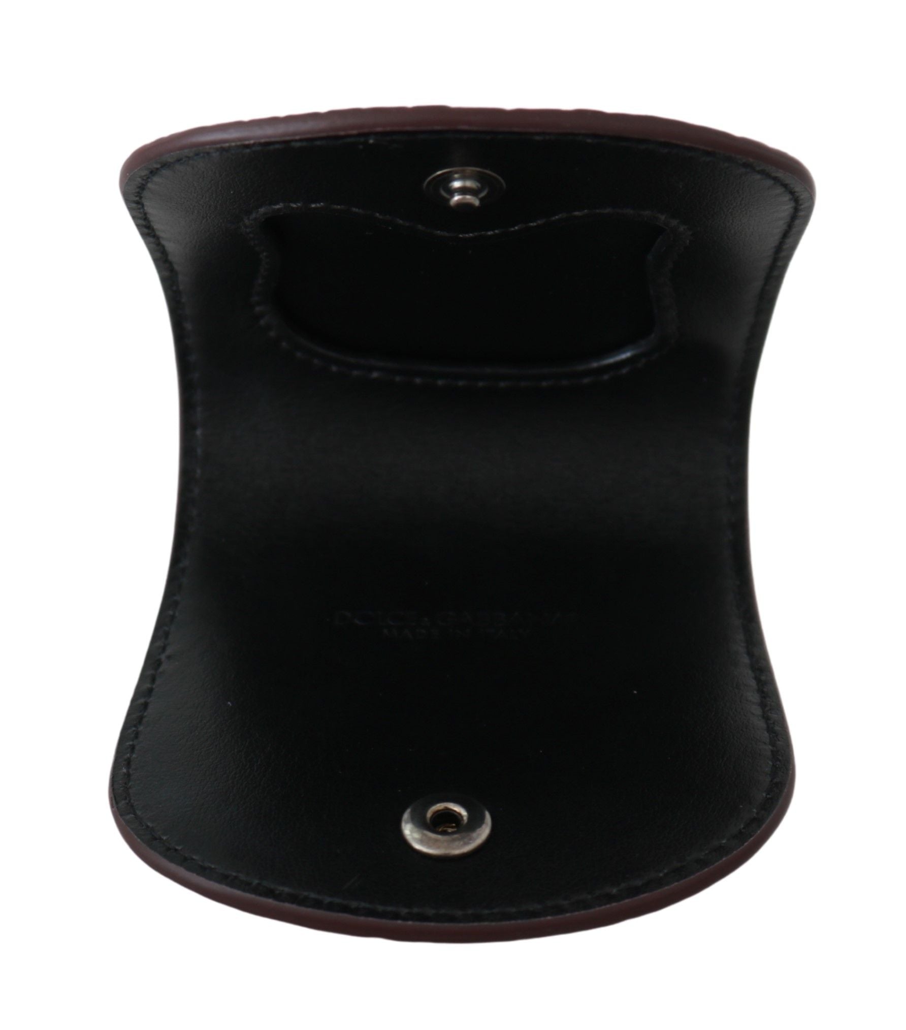 Refined Caimano Leather Coin Case - ventzia