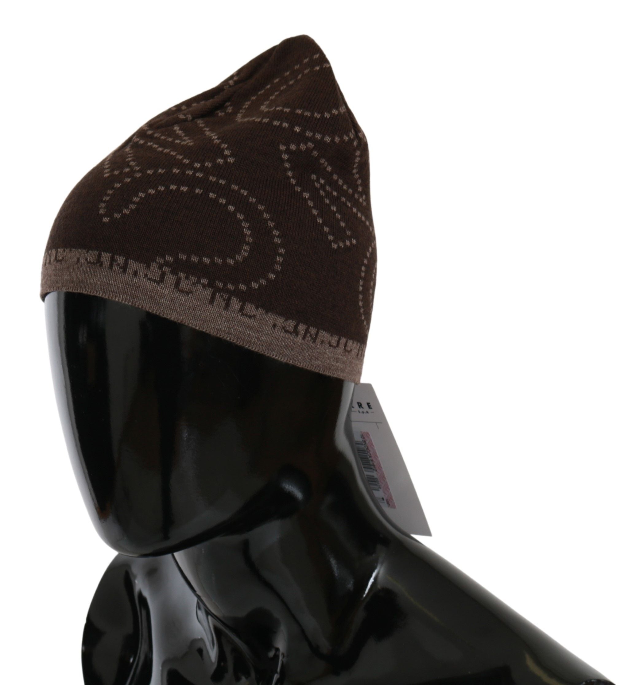 Chic Two-Tone Wool Blend Beanie - ventzia