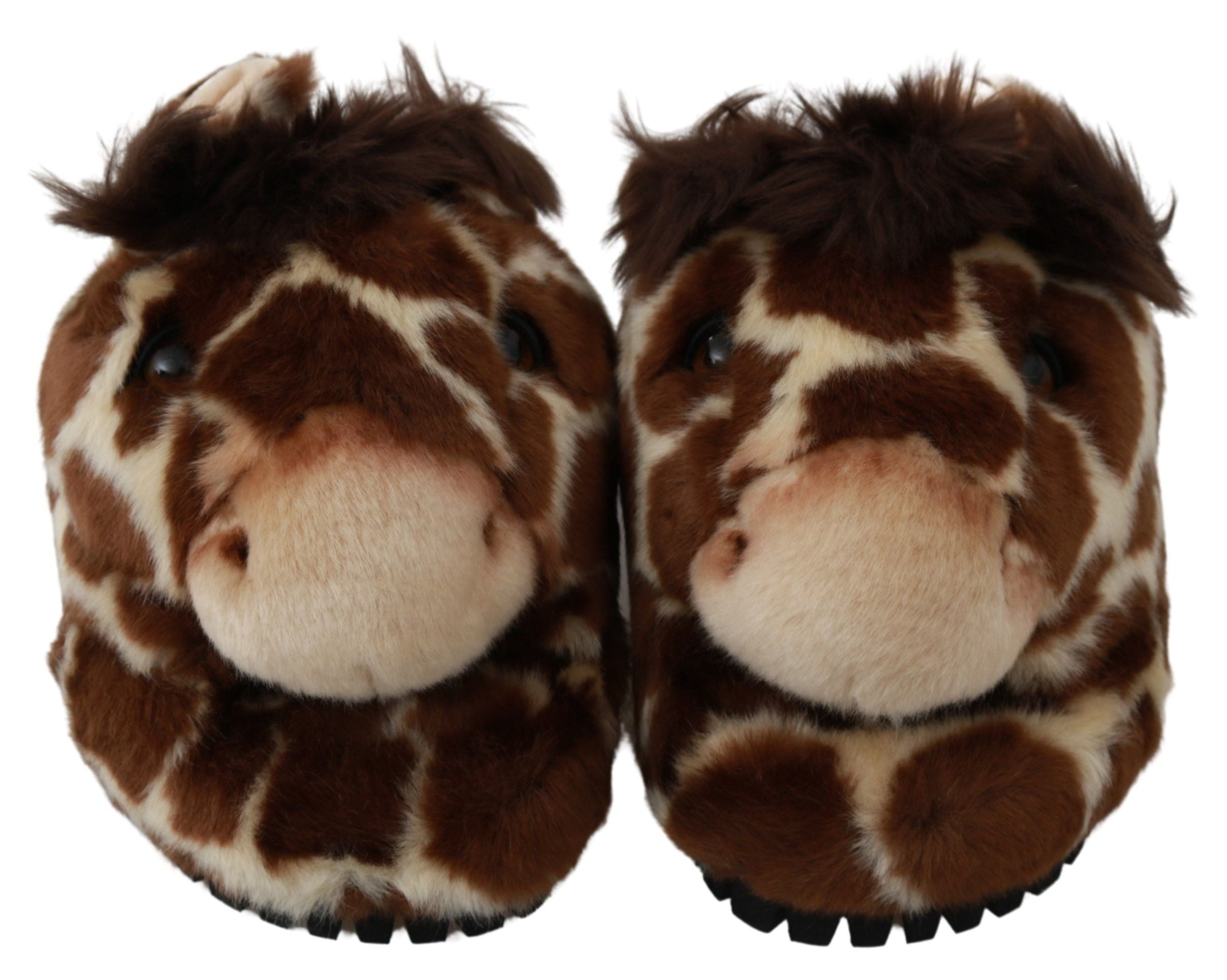 Elegant Giraffe Pattern Slides for Sophisticated Comfort - ventzia