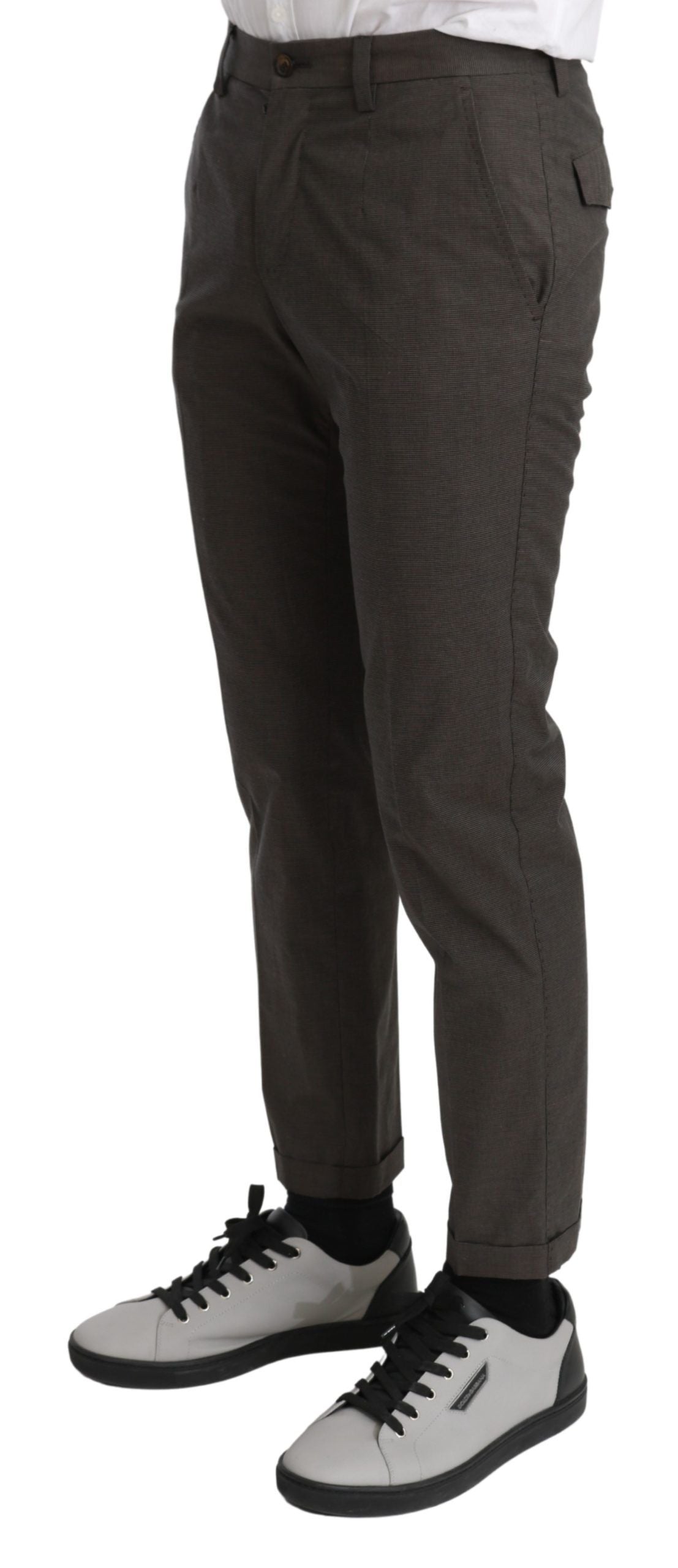 Elegant Brown Casual Pants - ventzia