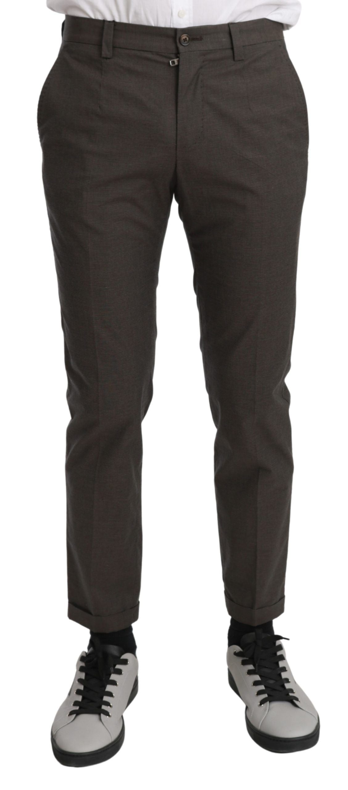 Elegant Brown Casual Pants - ventzia