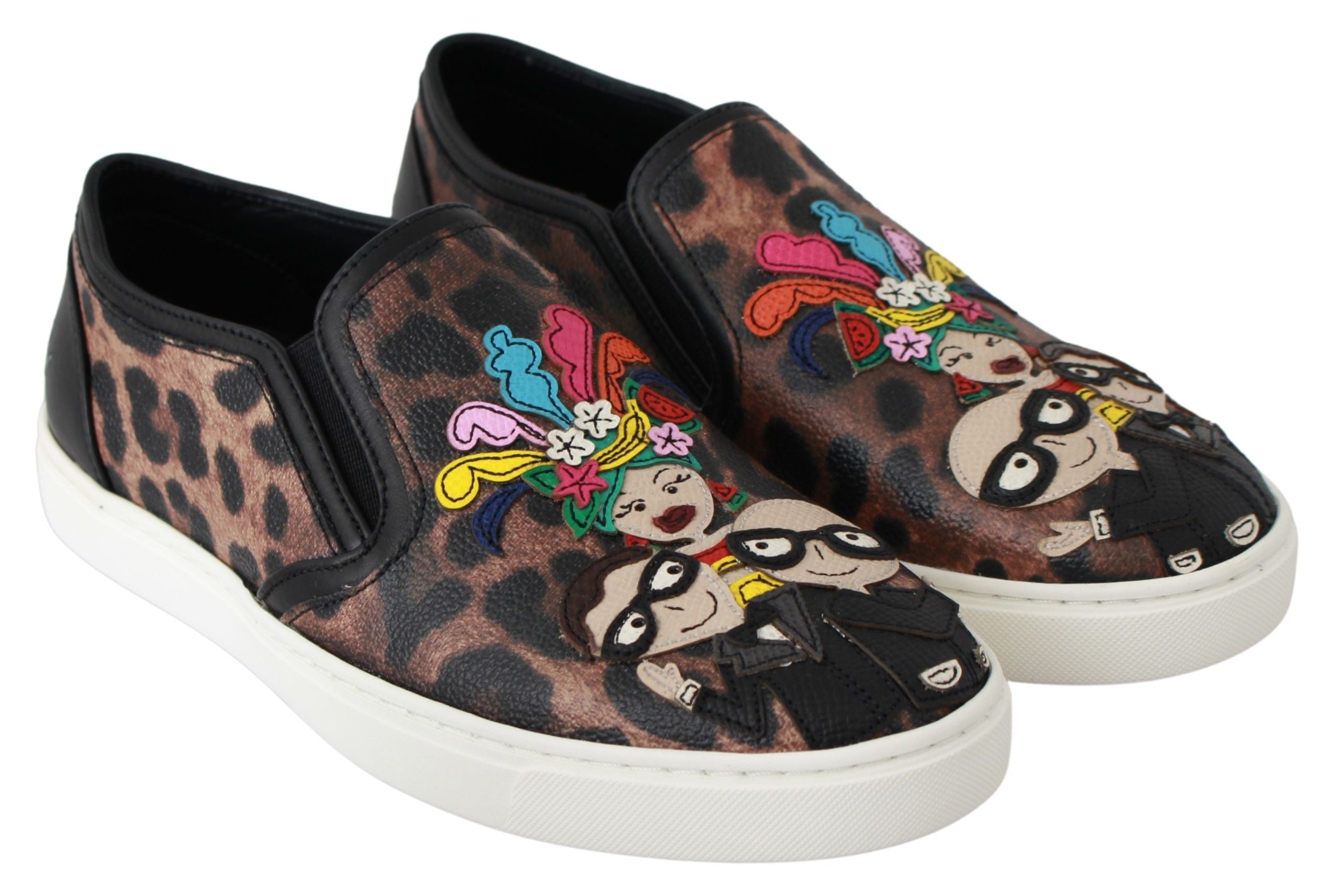 Elegant Leopard Print Loafers for Sophisticated Style - ventzia