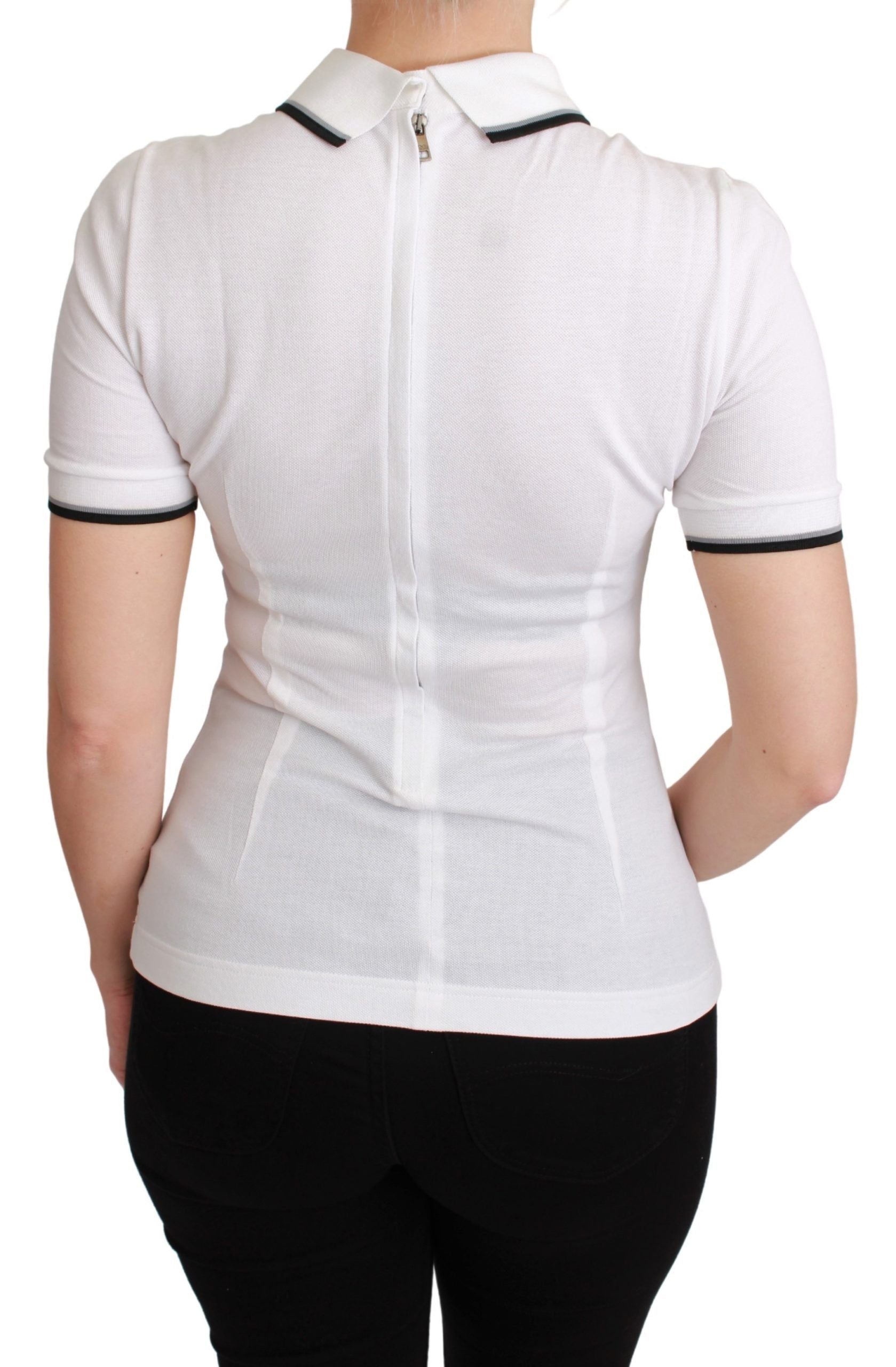Chic Polo Angel Embroidered T-shirt - ventzia