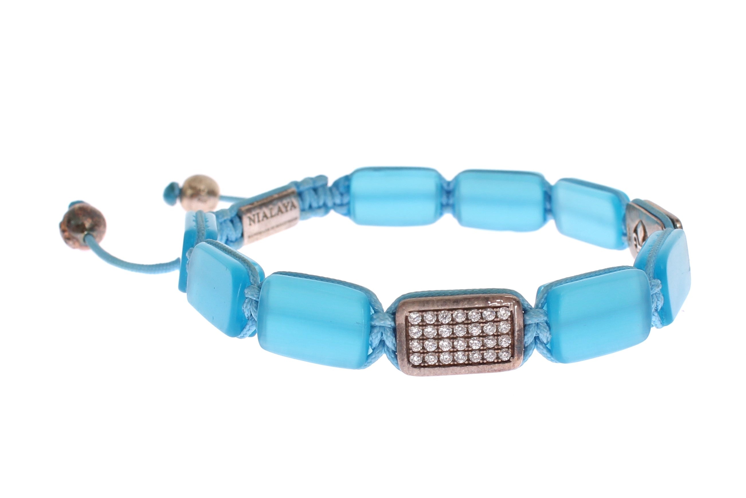Chic Nialaya Diamond & Opal Beaded Bracelet - ventzia