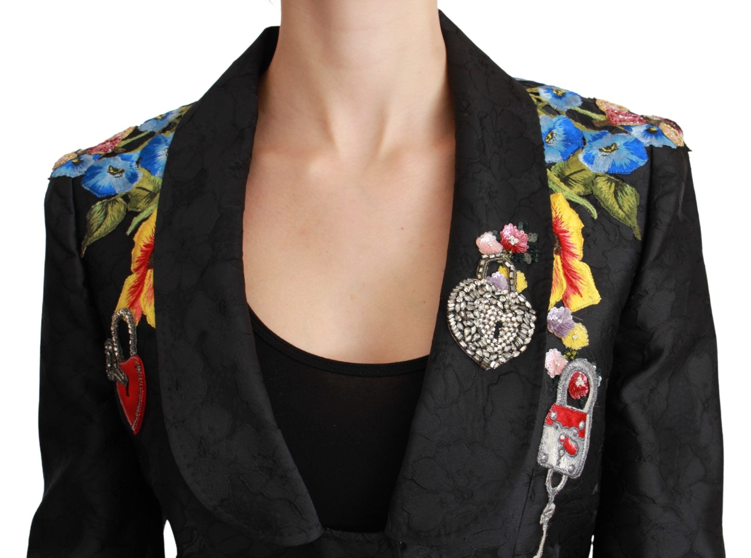 Enchanted Sicilian Brocade Blazer - ventzia
