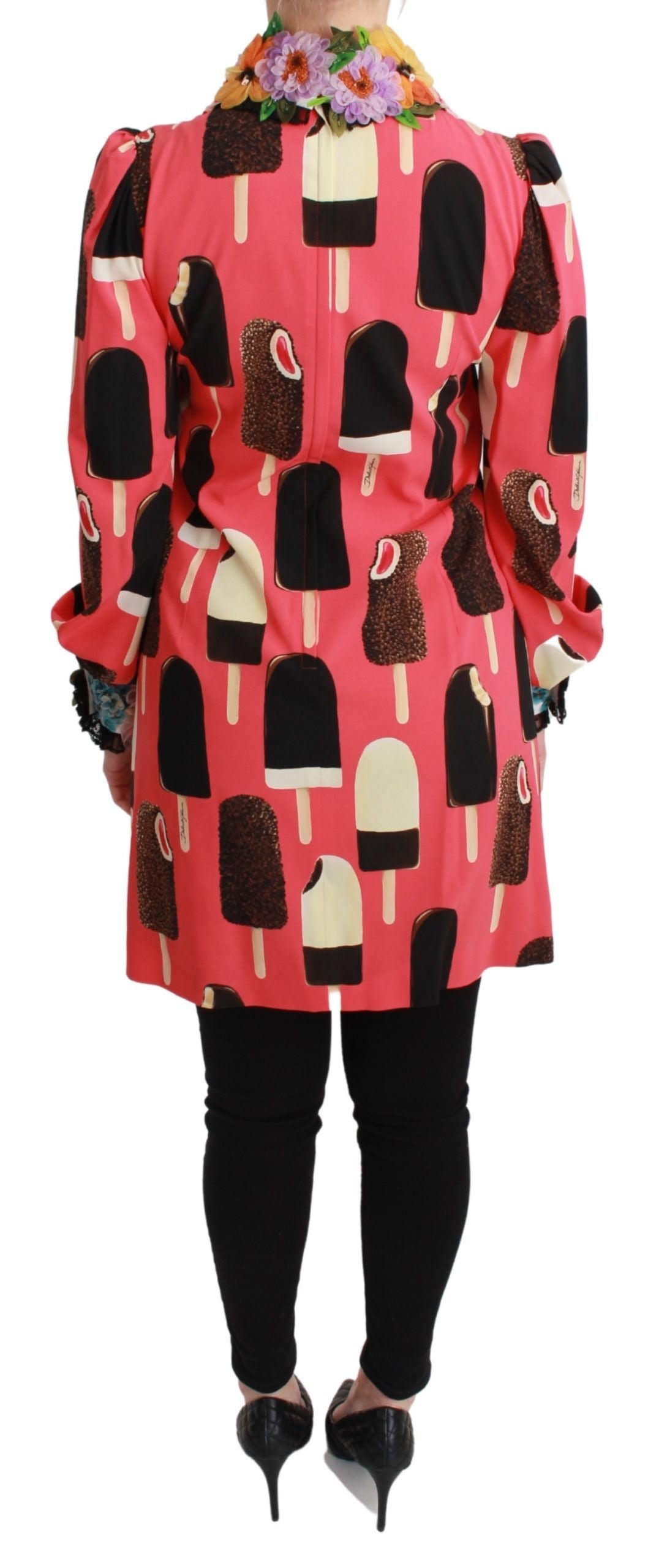 Enchanting Pink Sheath Dress with Sequins - ventzia