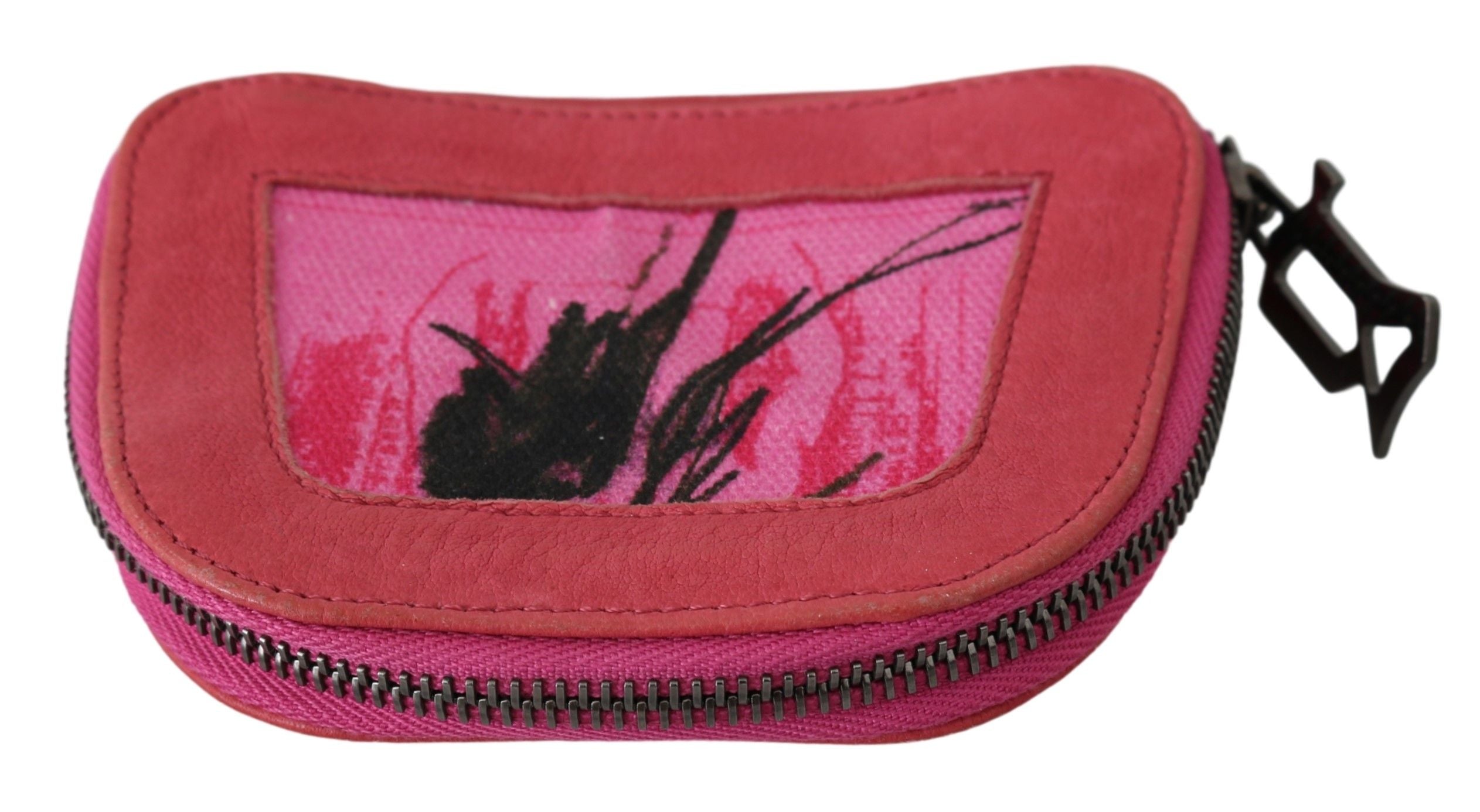 Elegant Pink Fabric Coin Wallet - ventzia