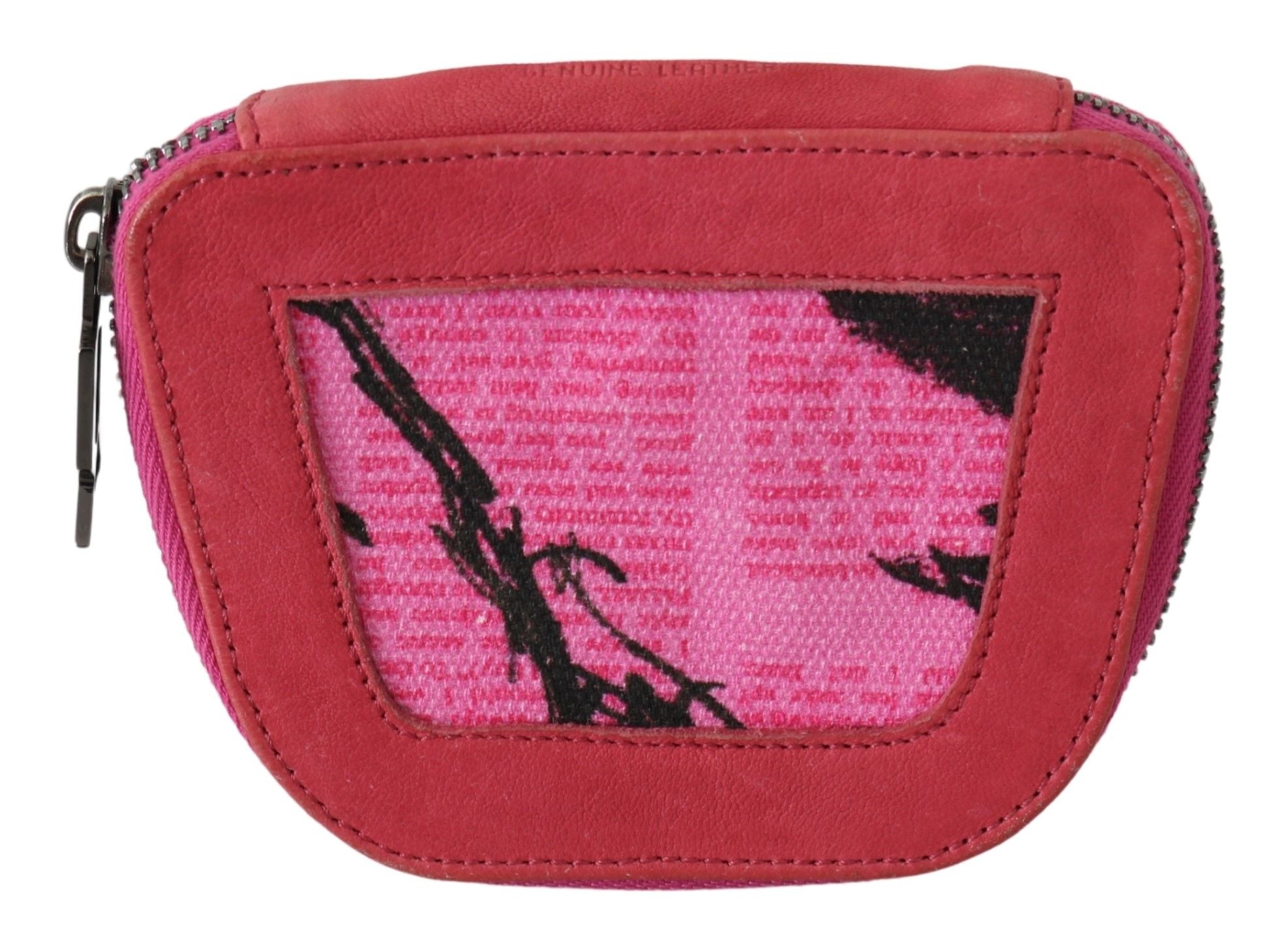 Elegant Pink Fabric Coin Wallet - ventzia