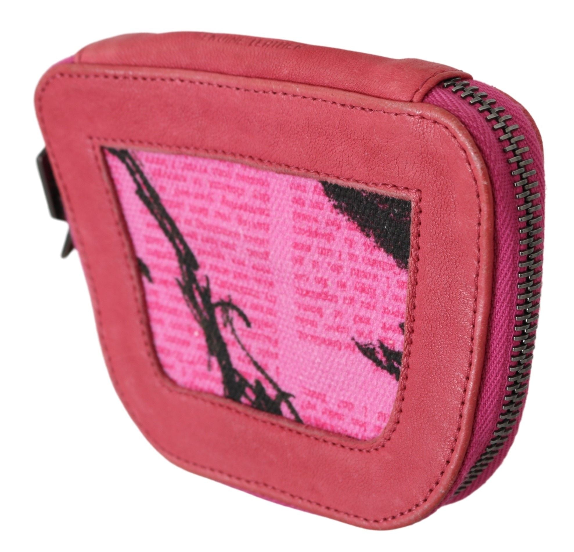 Elegant Pink Fabric Coin Wallet - ventzia