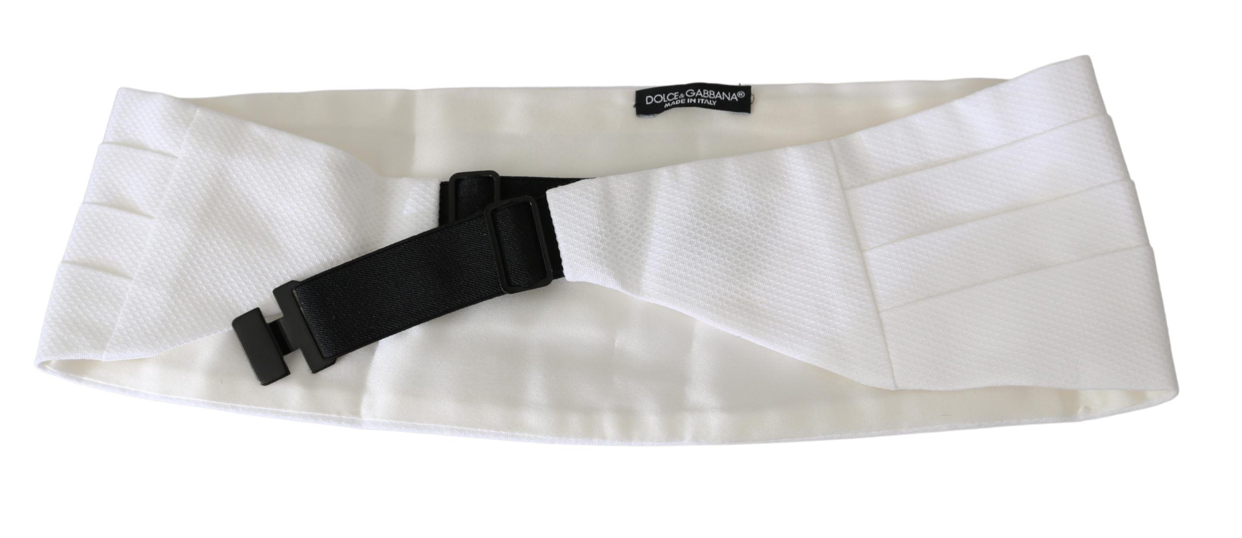 White Men Waist Belt Cotton Cummerbund - ventzia