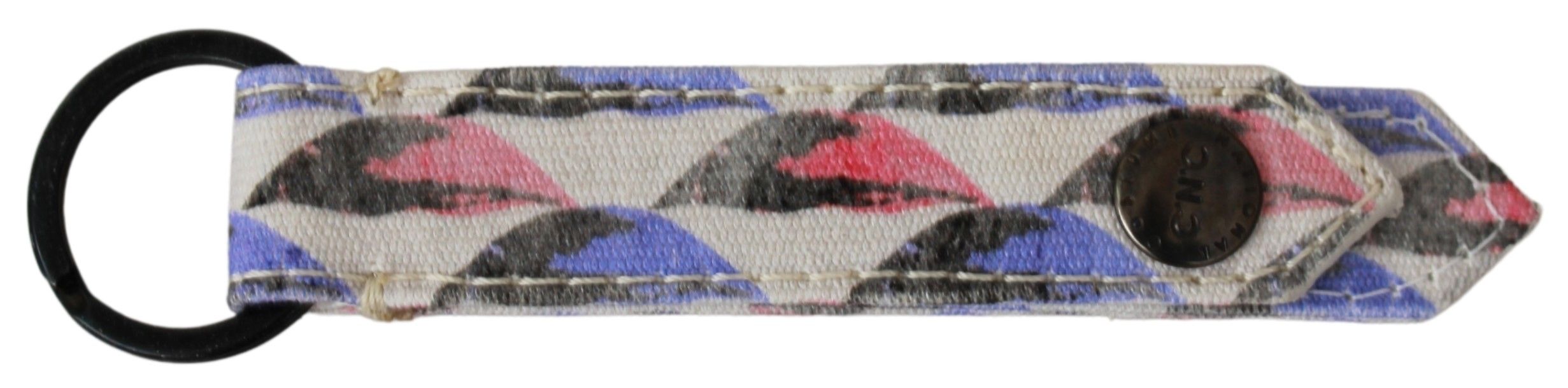 Chic Tri-Color Keychain Accessory - ventzia