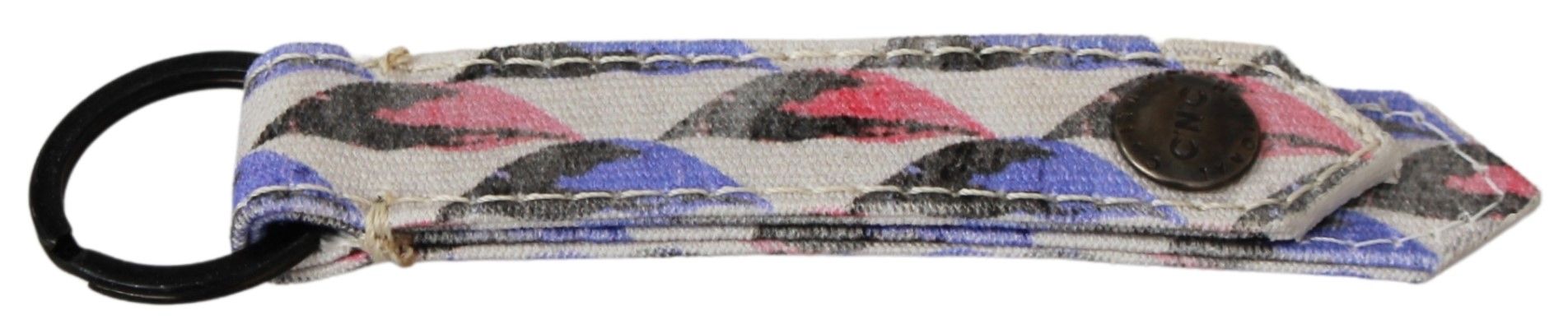 Chic Tri-Color Keychain Accessory - ventzia