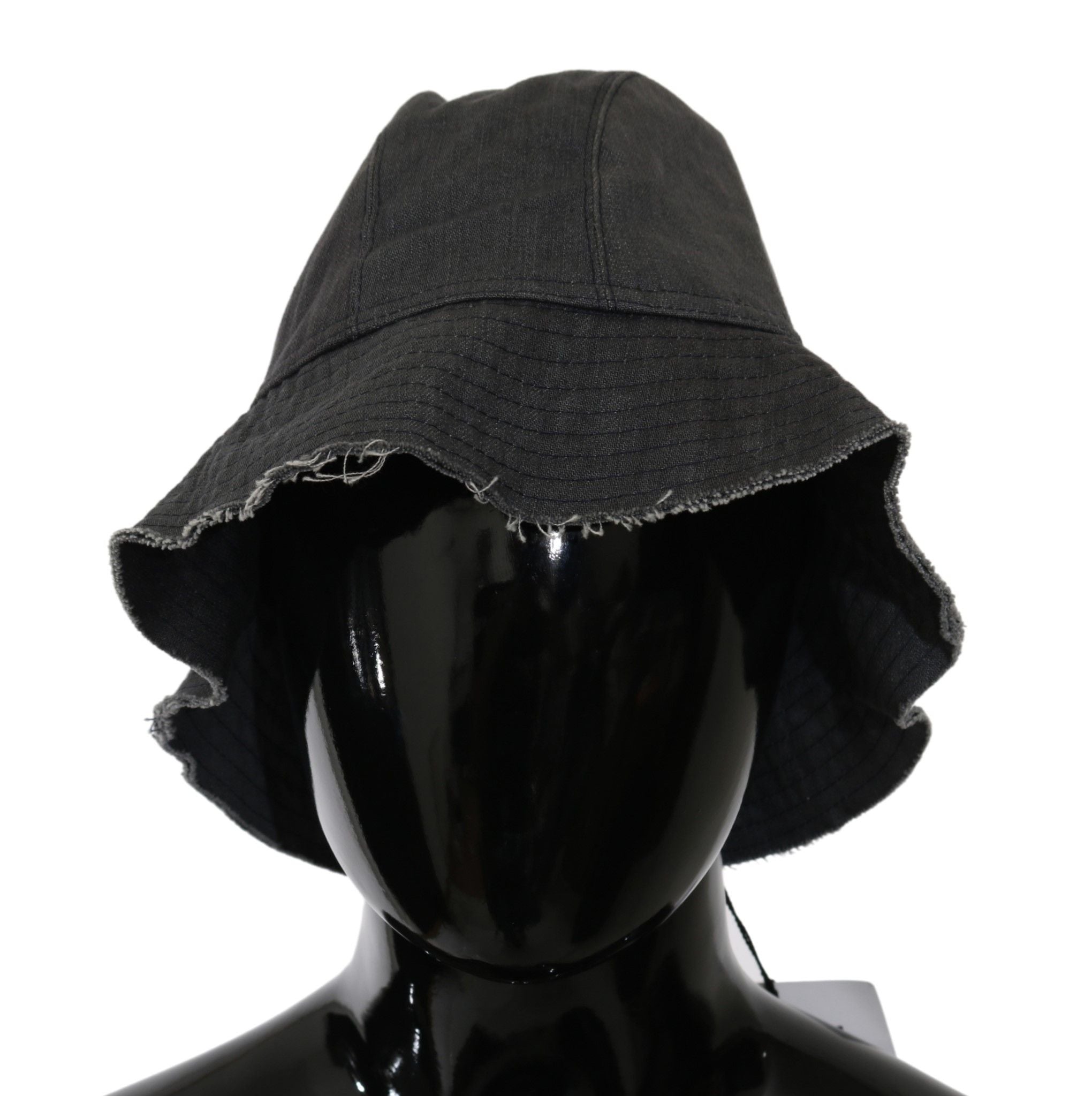 Chic Black Bucket Hat - Timeless Accessory - ventzia