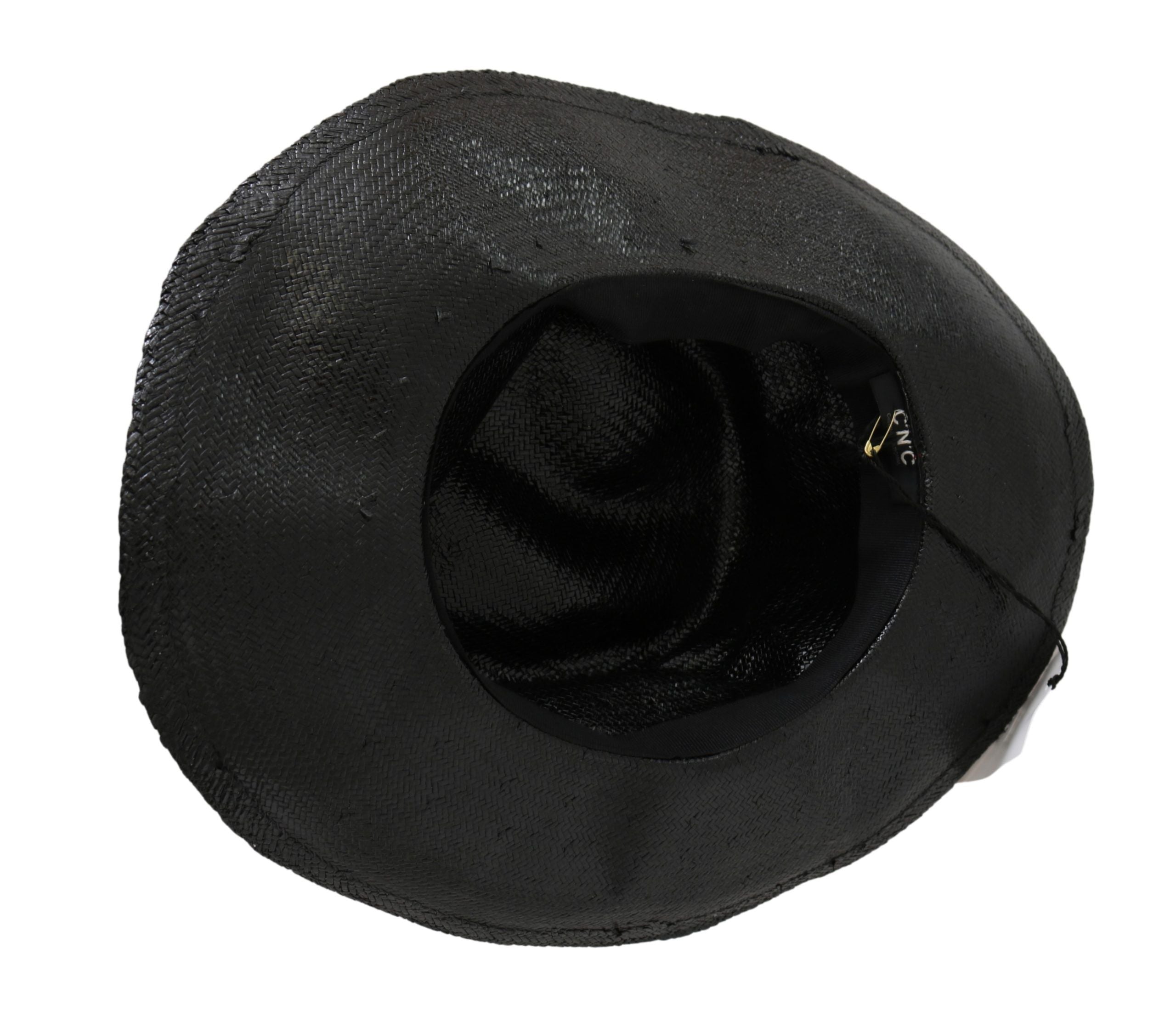 Chic Black Floppy Hat - Timeless Elegance - ventzia