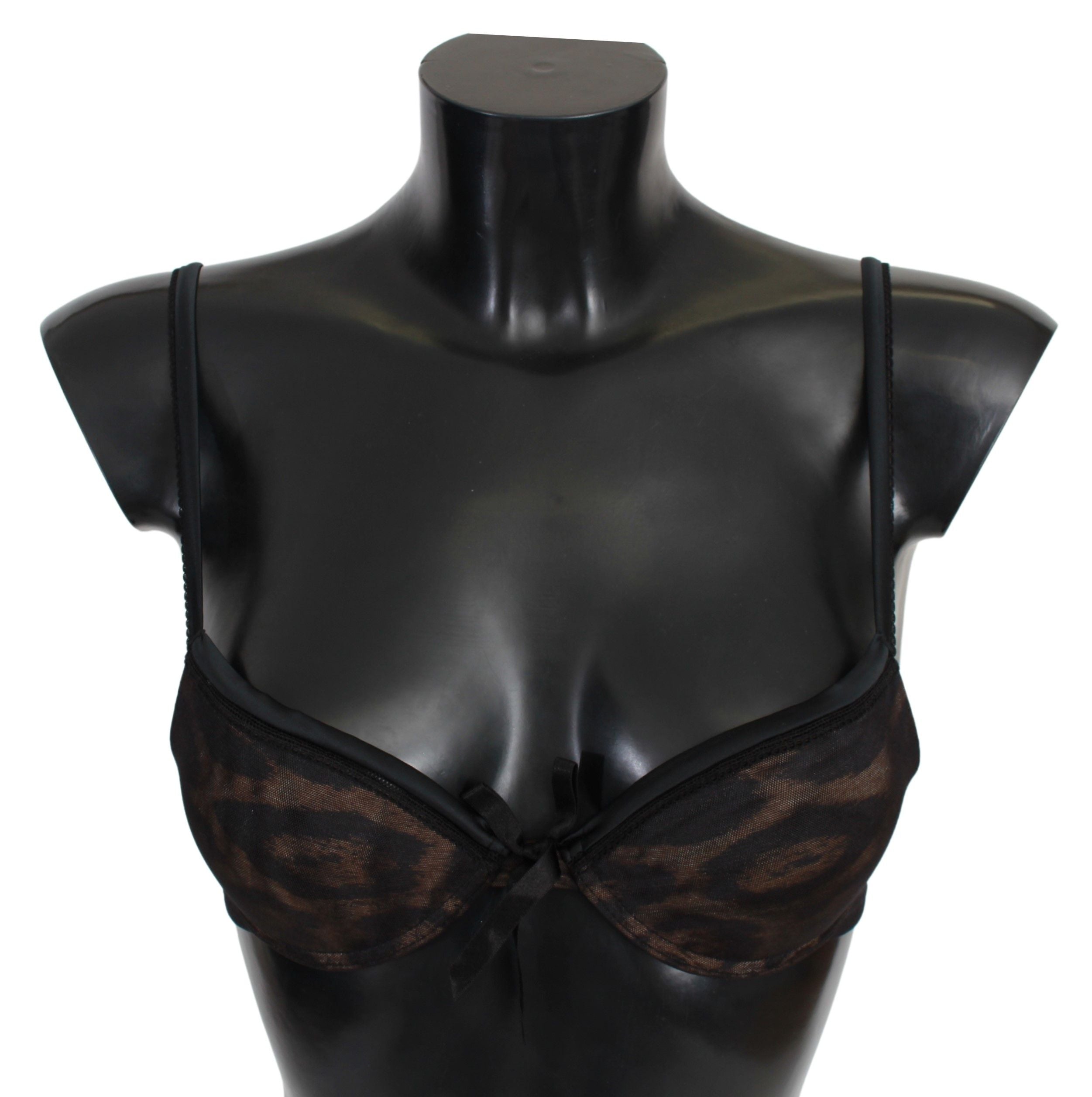 Sultry Leopard Push-Up Bra - ventzia