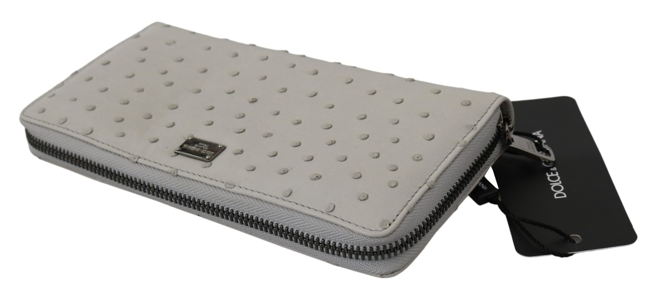 Elegant Ostrich Leather Continental Wallet - ventzia