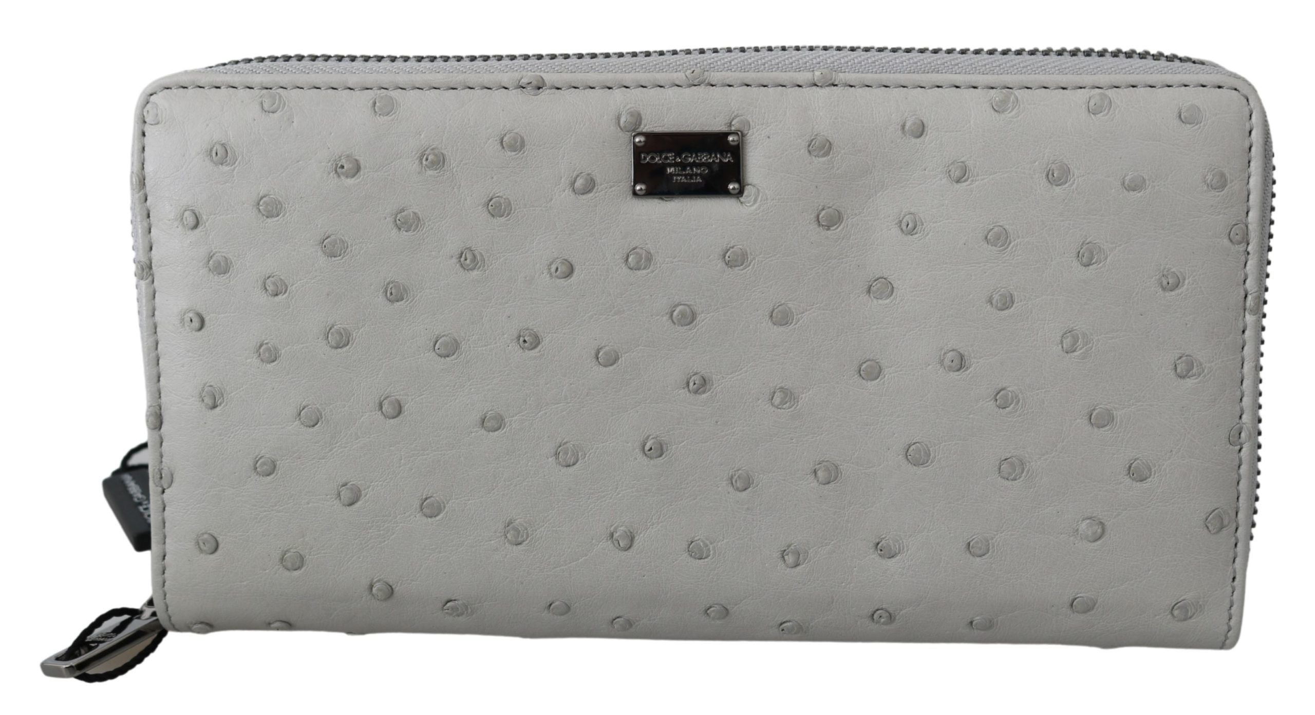 Elegant Ostrich Leather Continental Wallet - ventzia