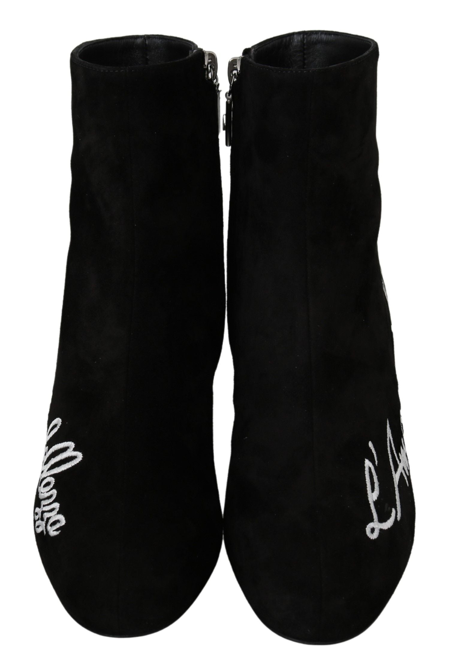 Chic Embroidered Ankle Boots - ventzia