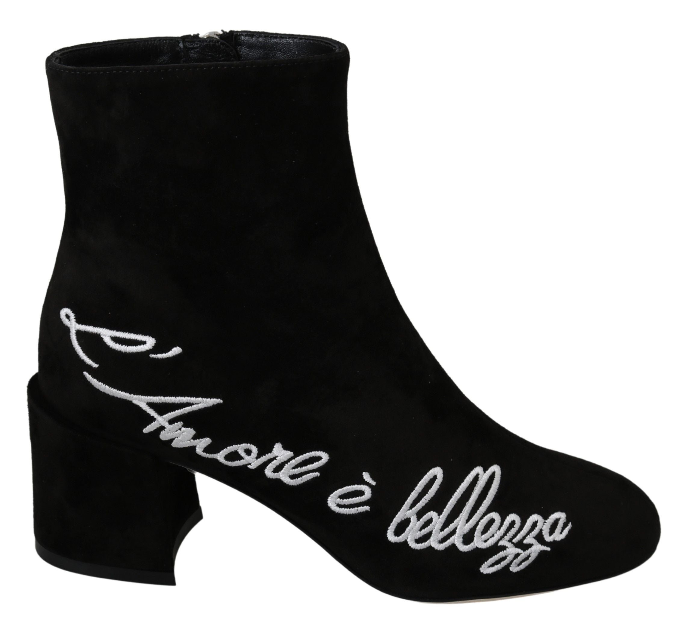 Chic Embroidered Ankle Boots - ventzia