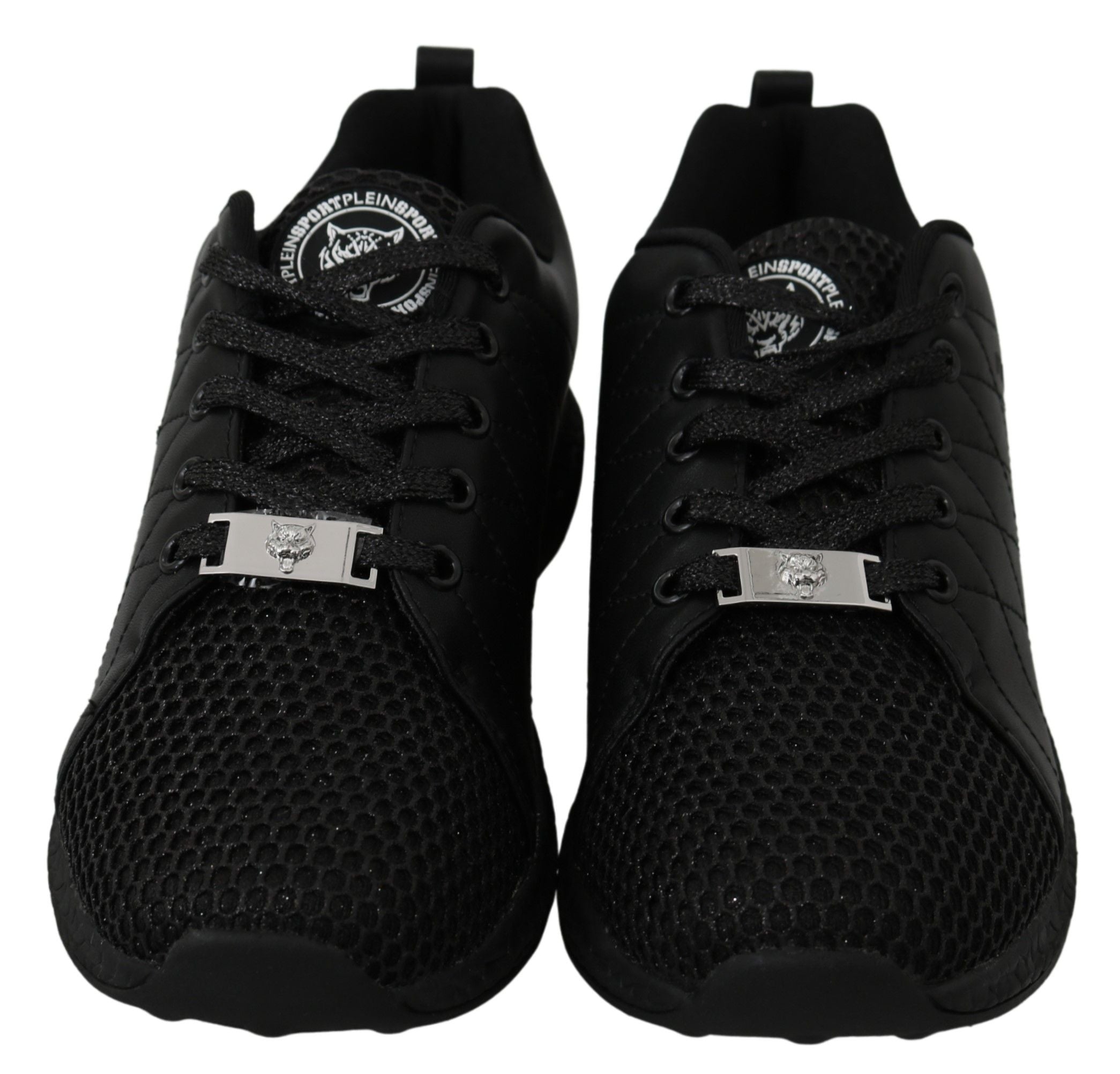 Elegant Black Gisella Sneakers - ventzia