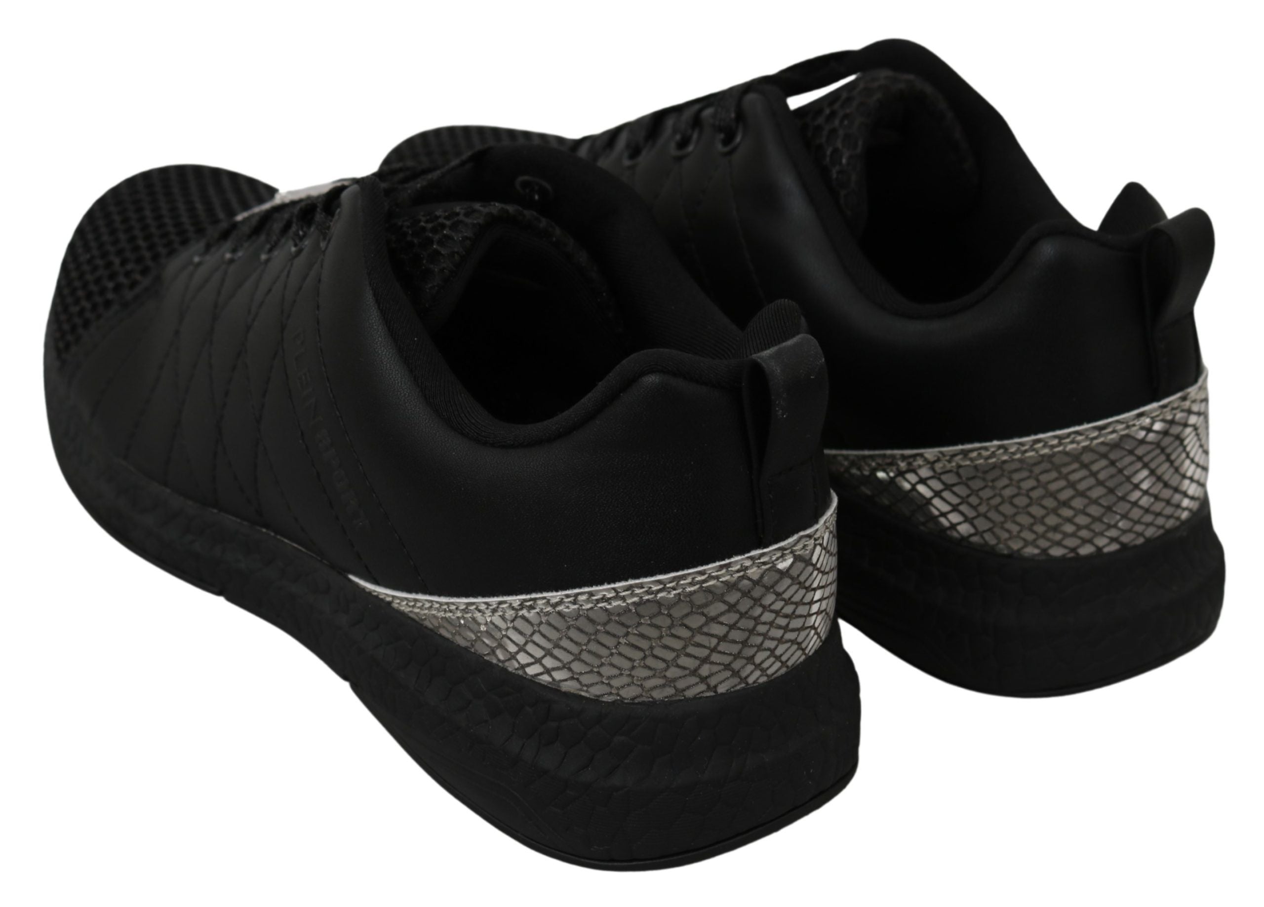 Elegant Black Gisella Sneakers - ventzia