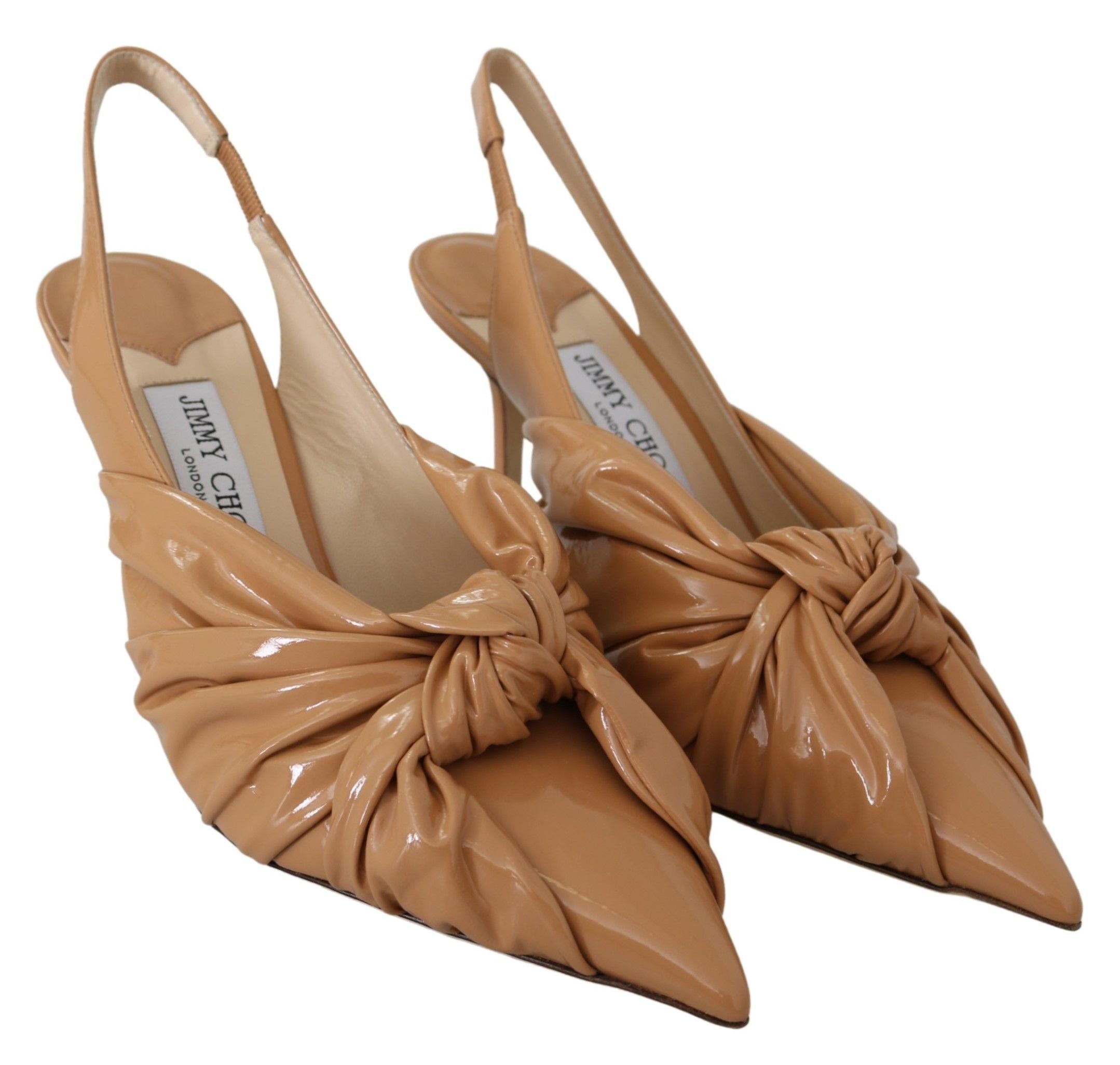 Elegant Pointed Toe Leather Pumps - ventzia