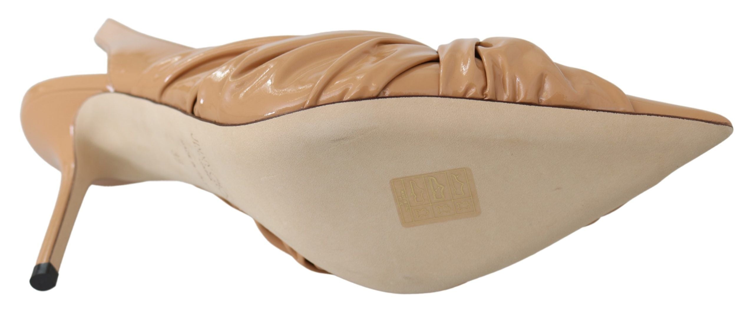 Elegant Pointed Toe Leather Pumps - ventzia