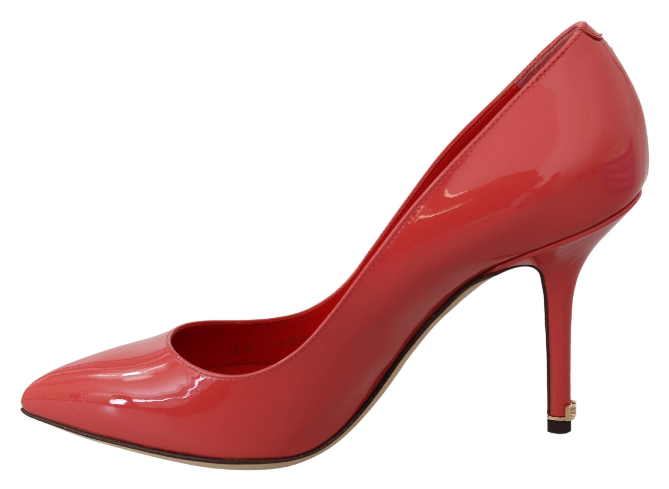 Elegant Dark Pink Patent Leather Pumps - ventzia