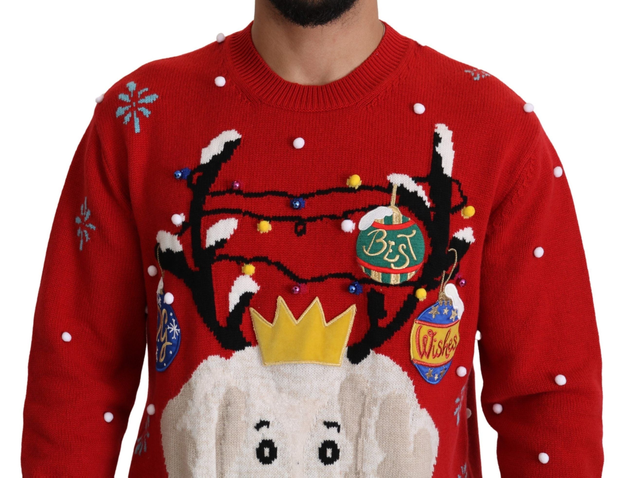 Elegant Christmas Cashmere Sweater - ventzia