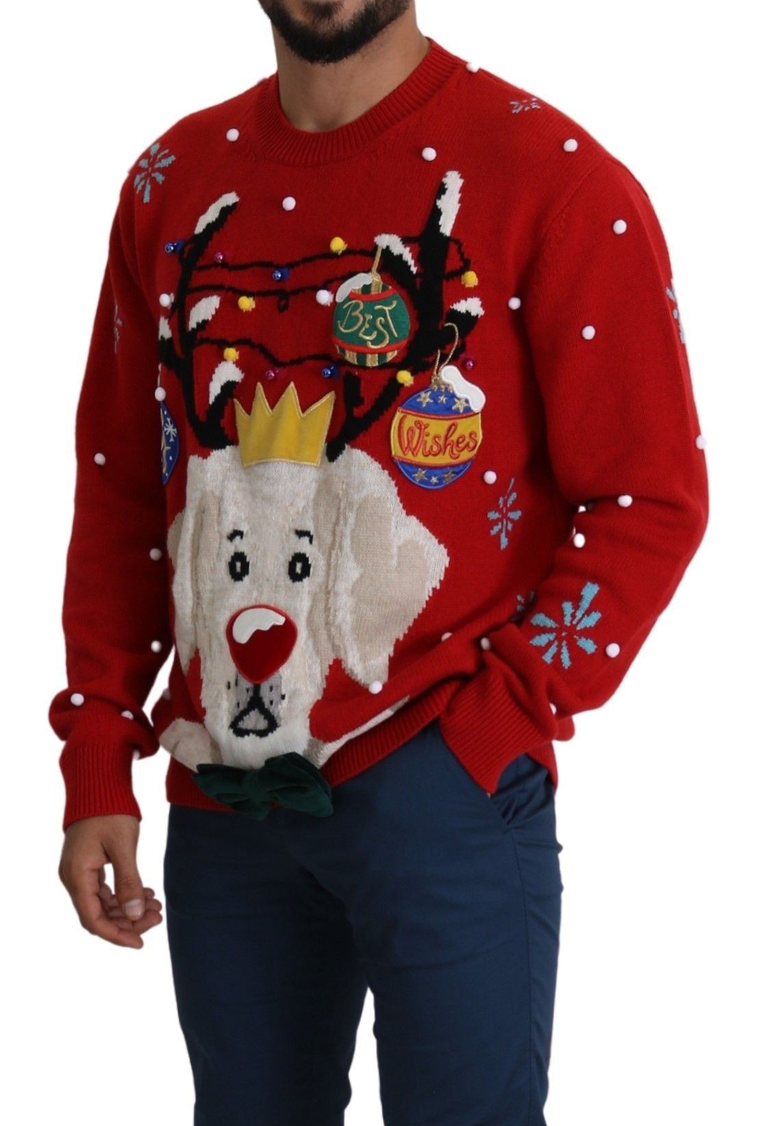 Elegant Christmas Cashmere Sweater - ventzia