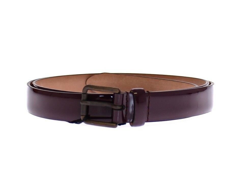 Elegant Purple Leather Belt - ventzia