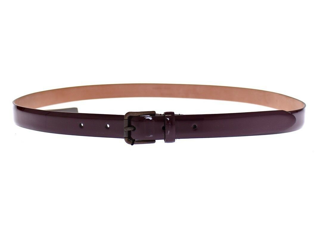Elegant Purple Leather Belt - ventzia
