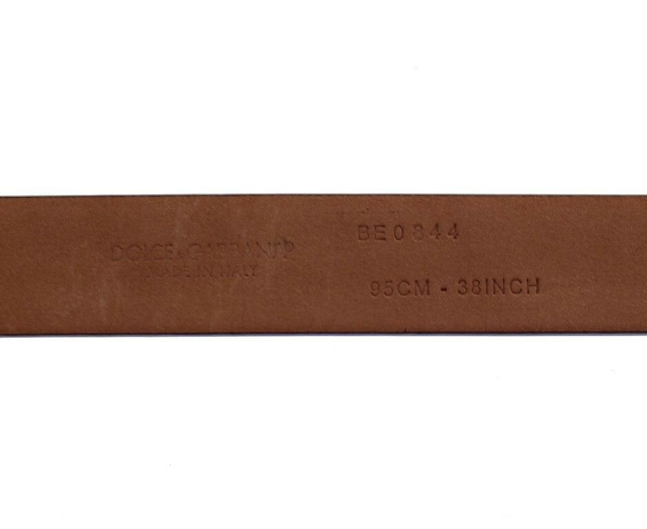 Elegant Purple Leather Belt - ventzia