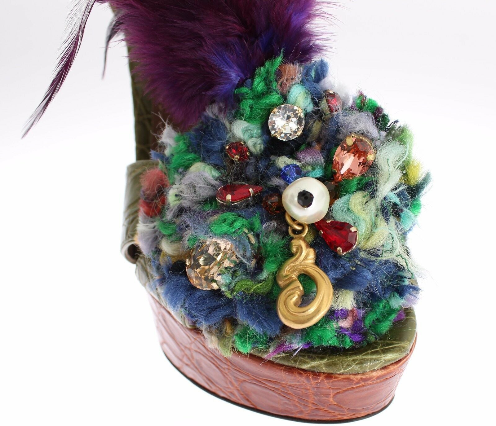 Crystal Enchanted Ankle Strap Sandals - ventzia