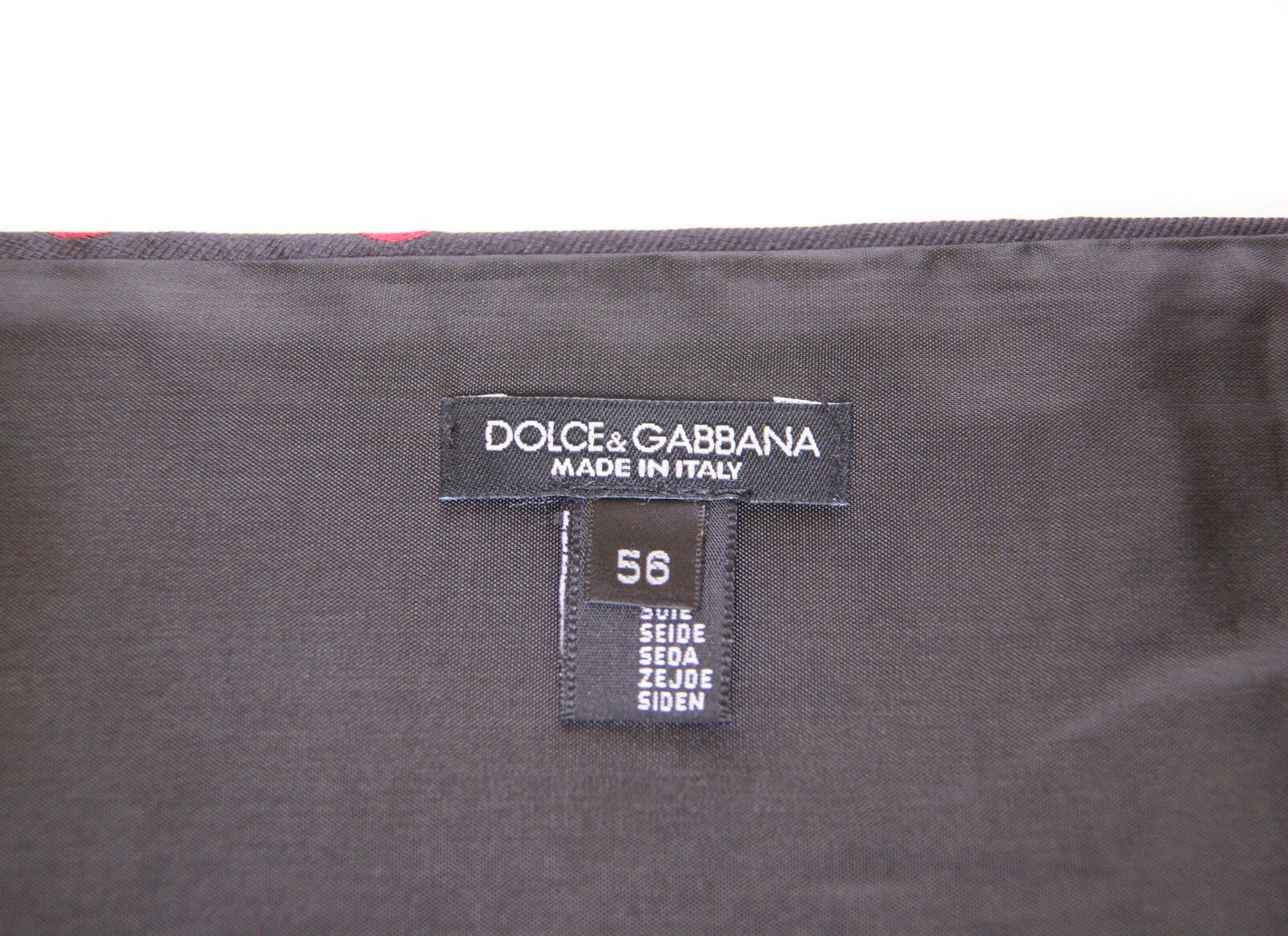 Exquisite Black Silk Cummerbund with Red Polka Dots - ventzia
