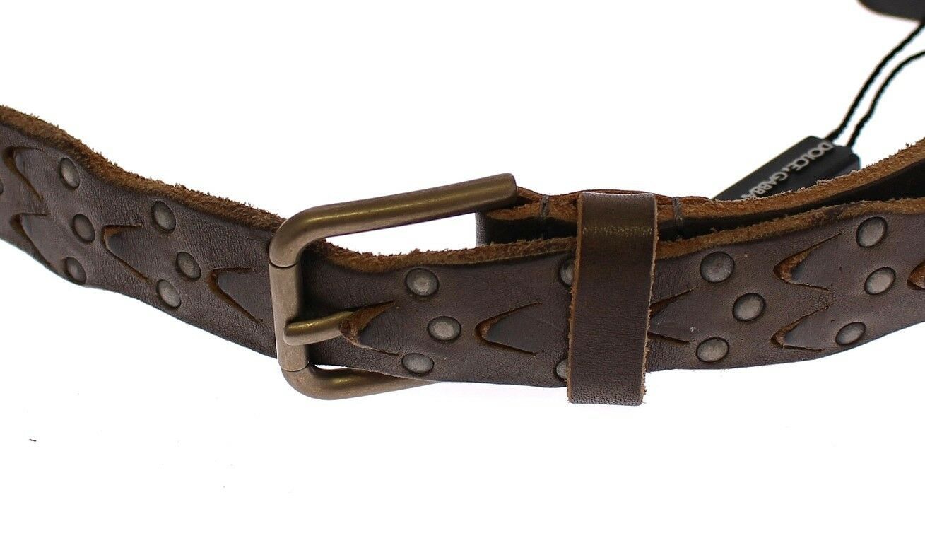 Elegant Leather-Cotton Fusion Men's Belt - ventzia