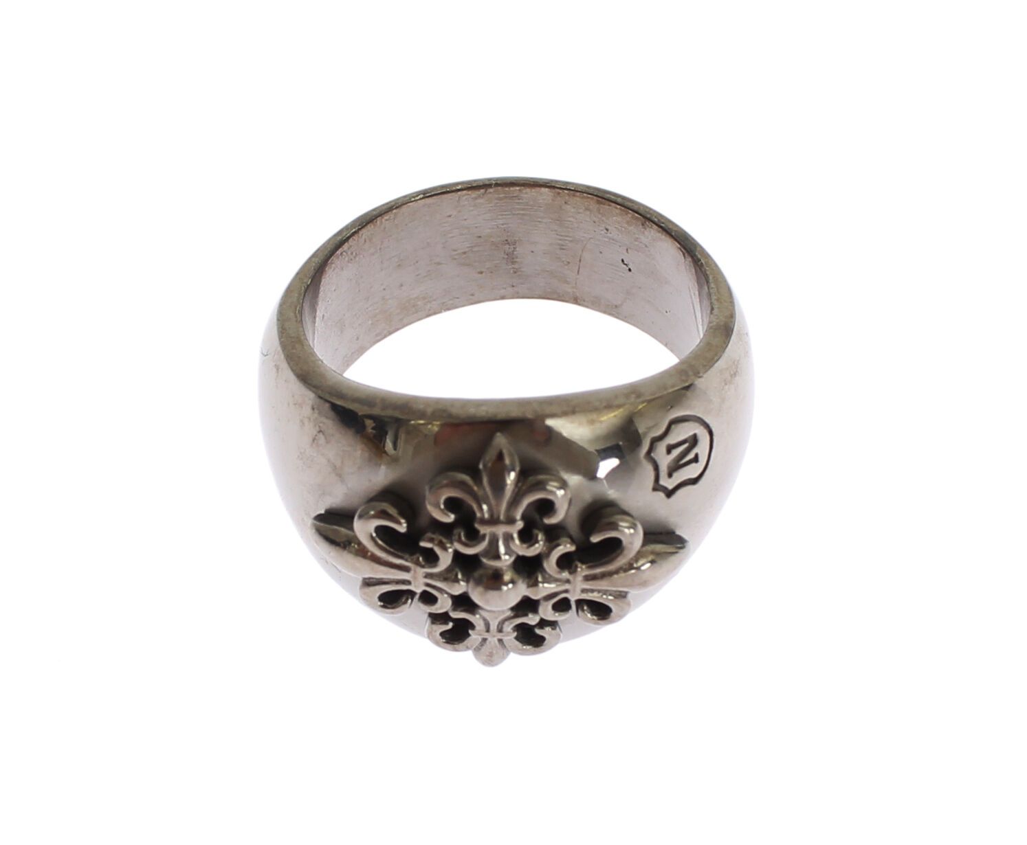 Silver 925 Sterling Authentic Crest Ring - ventzia