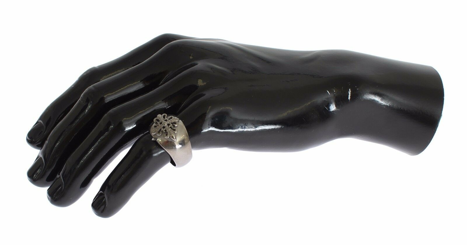 Silver 925 Sterling Authentic Crest Ring - ventzia