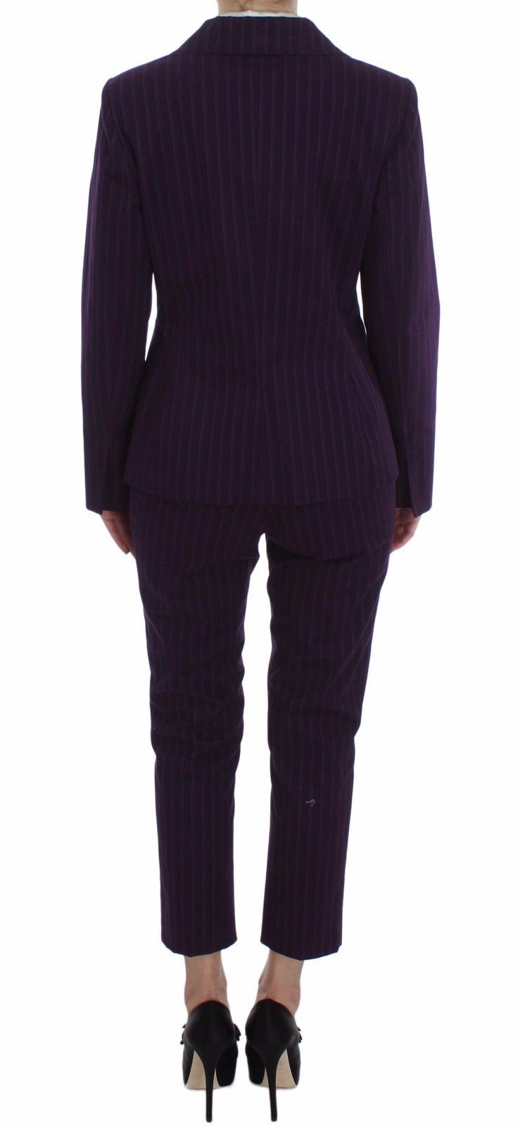 Elegant Striped Pant & Blazer Suit - ventzia