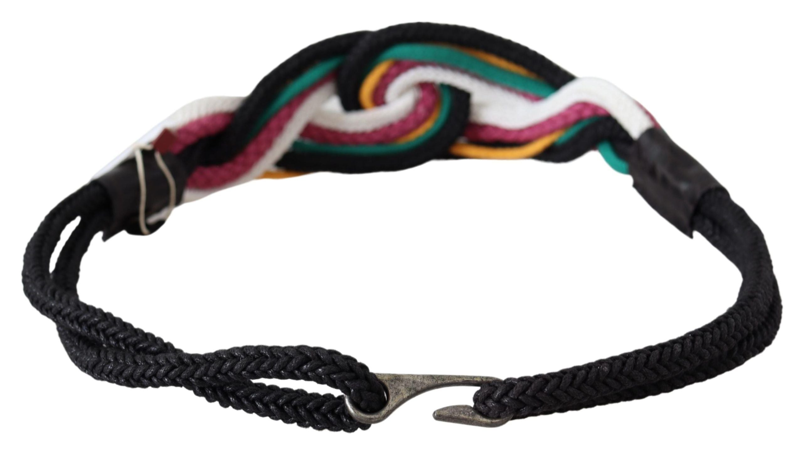 Chic Multicolor Twisted Rope Belt - ventzia