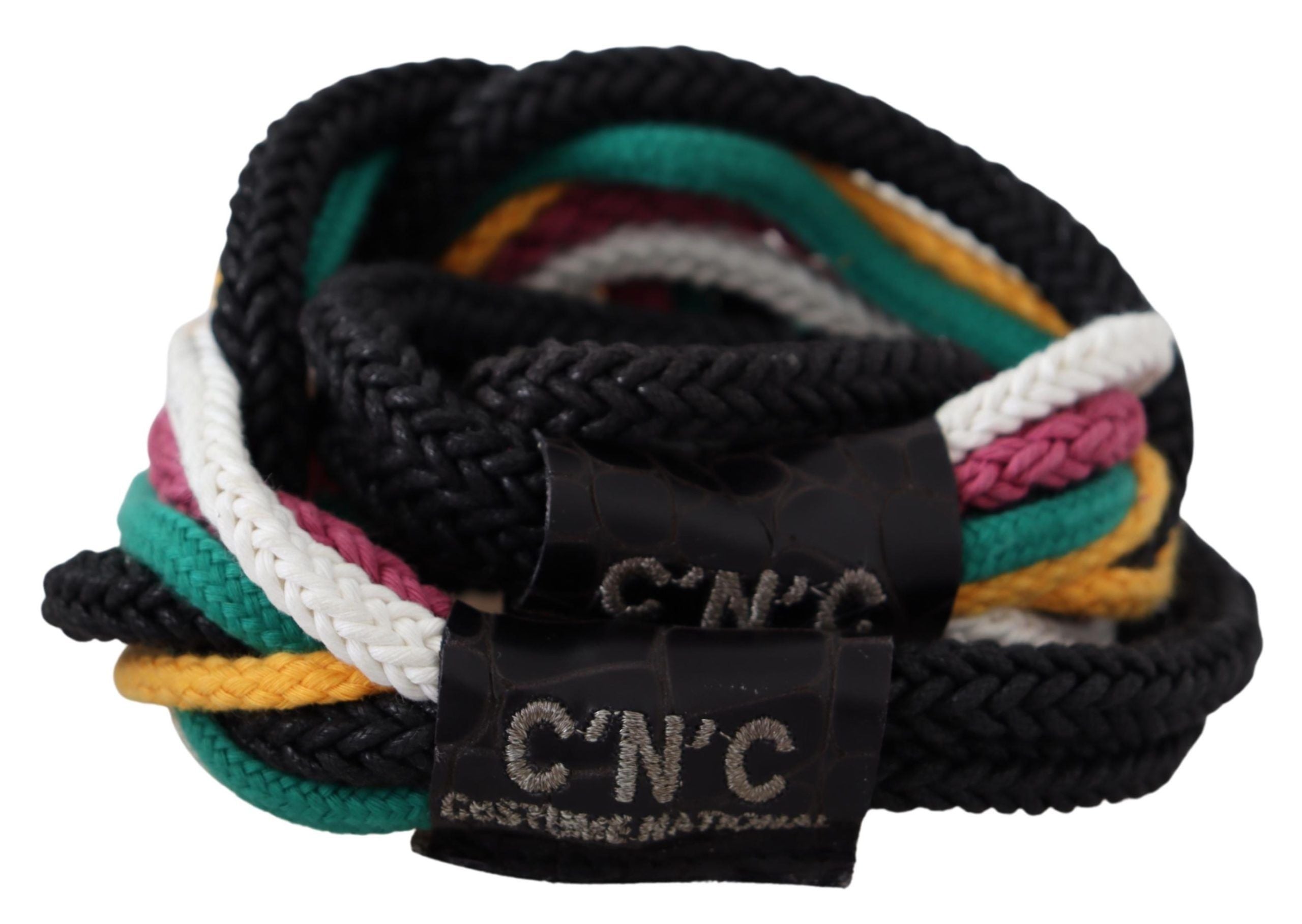 Chic Multicolor Twisted Rope Belt - ventzia